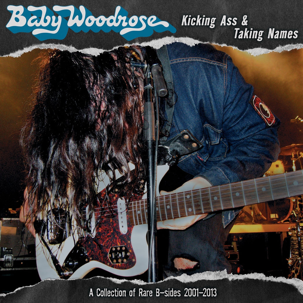Baby Woodrose – Kicking Ass & Taking Names (Transparent Green Vinyl) vinyl record cover