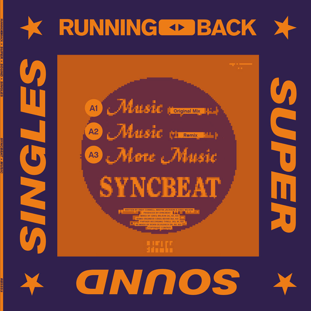Syncbeat – Music vinyl cover