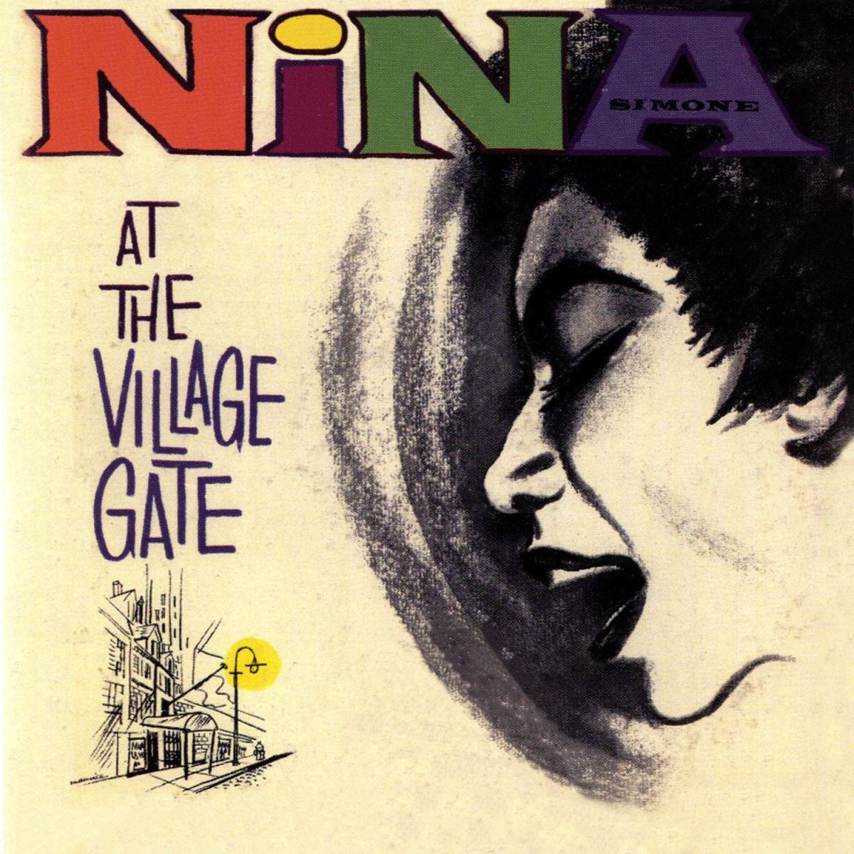 Nina Simone – At the Village Gate vinyl record cover