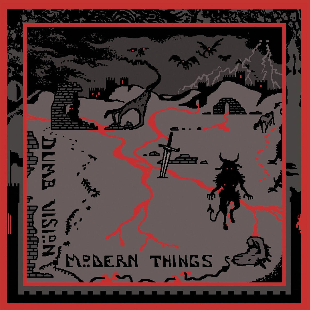 Dumb Vision – Modern Things vinyl record cover