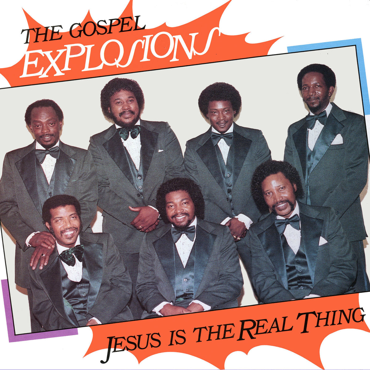 Gospel Explosions – Jesus Is The Real Thing vinyl record cover
