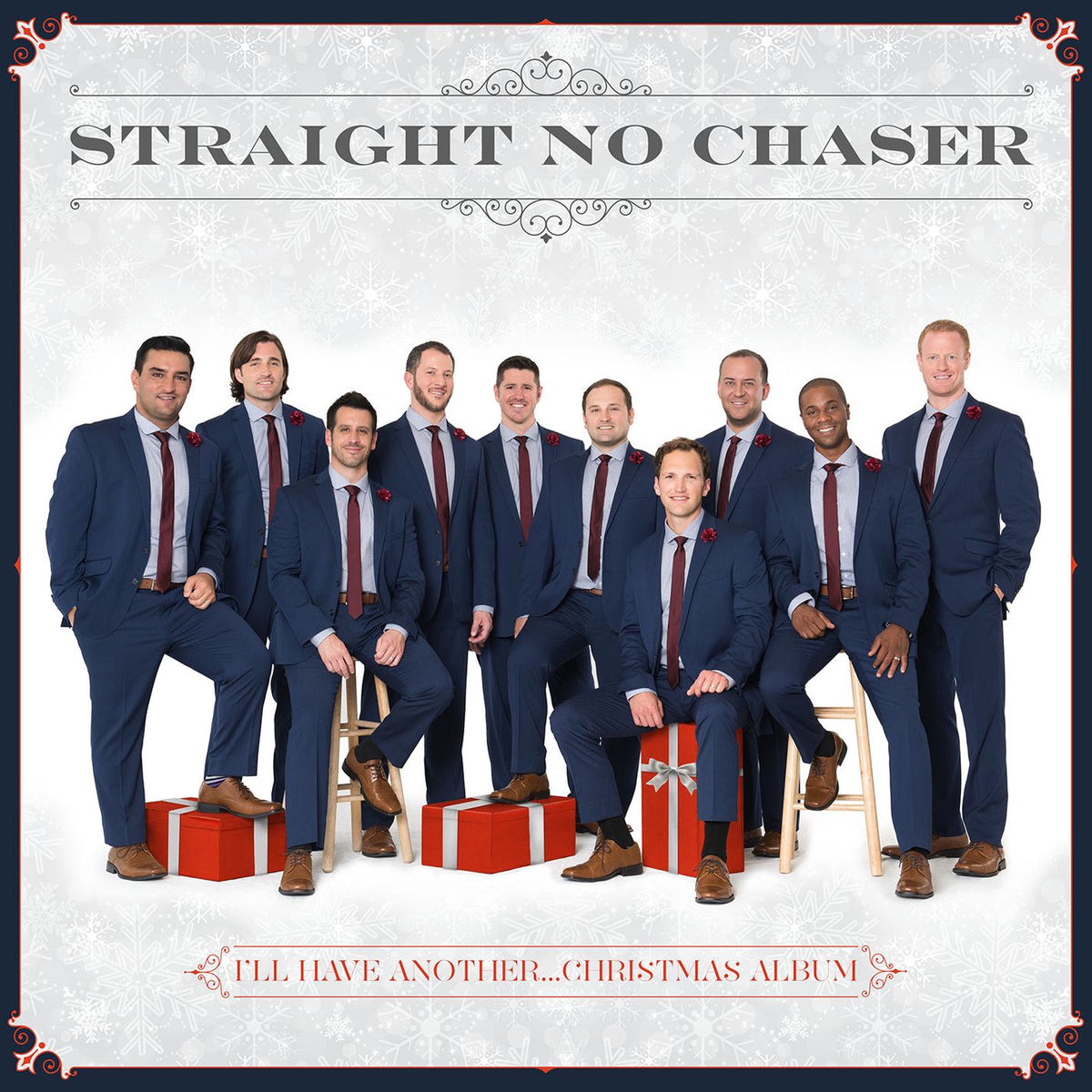 Straight No Chaser – I'Ll Have Another... Christmas Album vinyl record cover