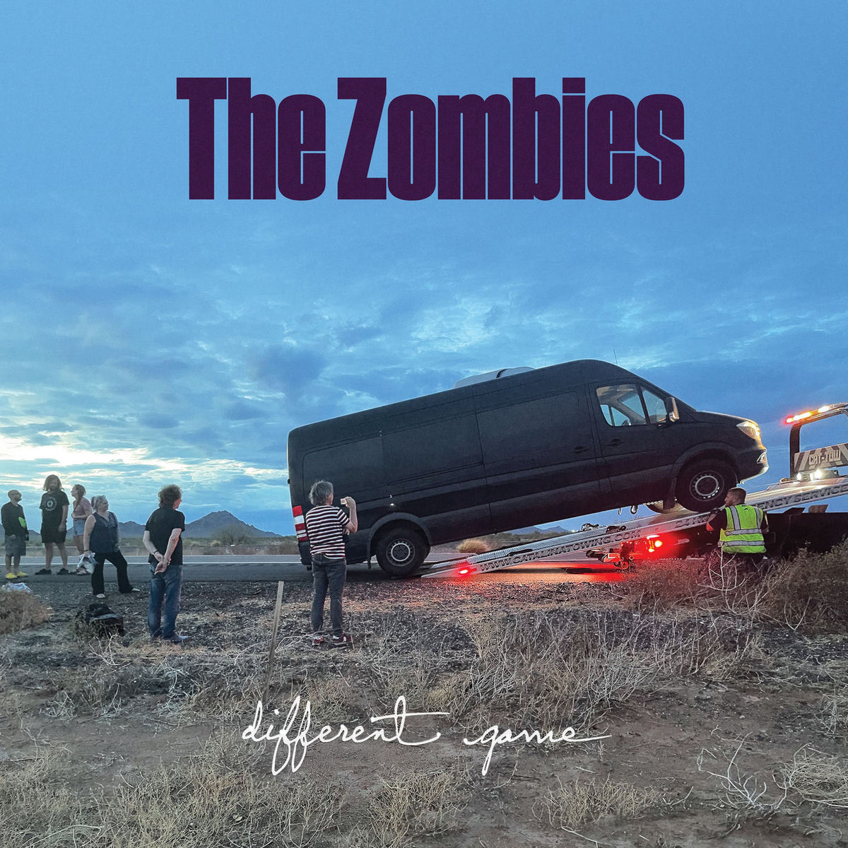 The Zombies – Different Game vinyl record cover