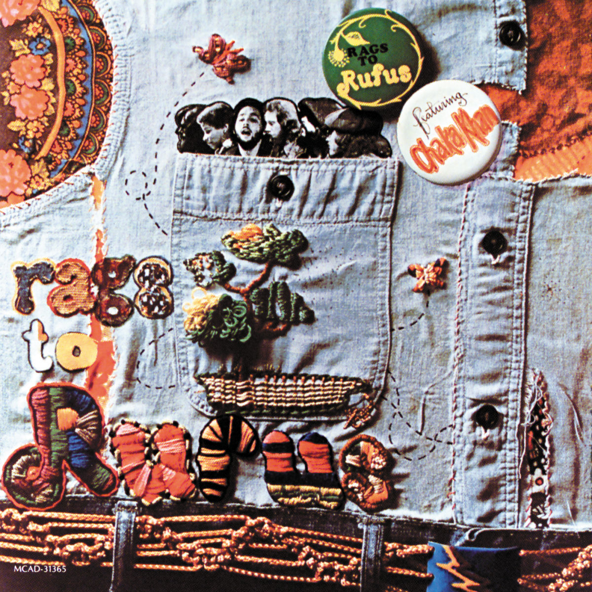 Rufus – Rags To Rufus (Feat. Chaka Khan) vinyl record cover