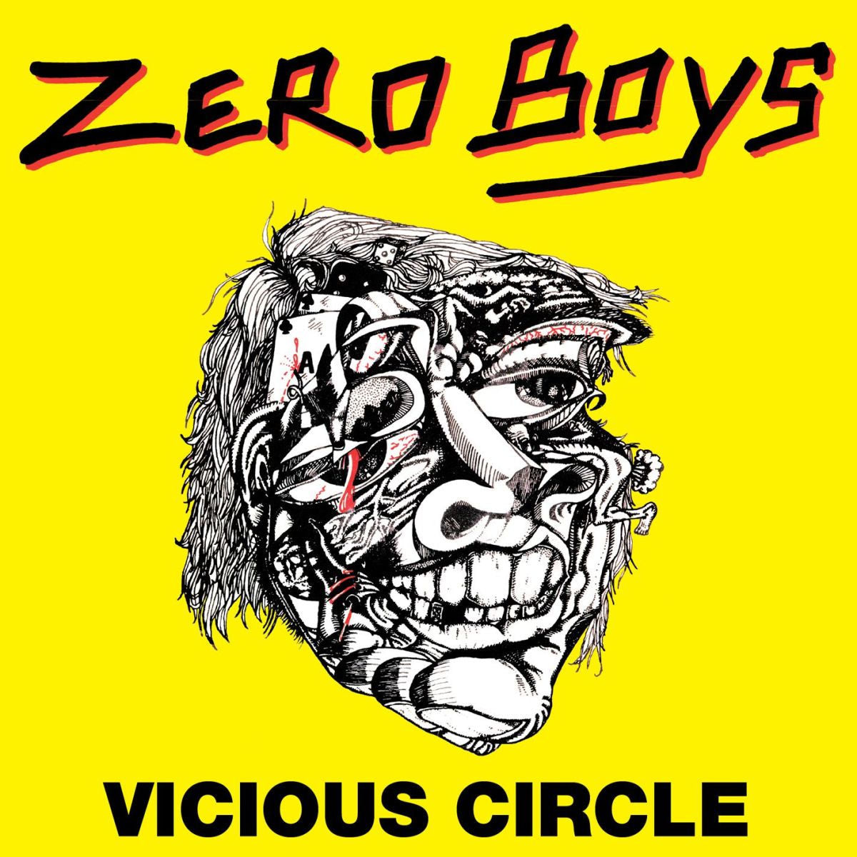 Zero Boys – Vicious Circle vinyl record cover