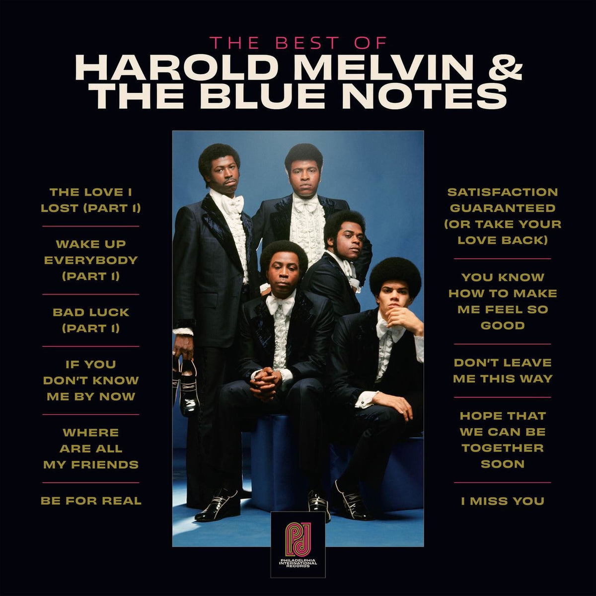 Harold Melvin and The Blue Notes – The Best of Harold Melvin and the Blue Notes vinyl record cover