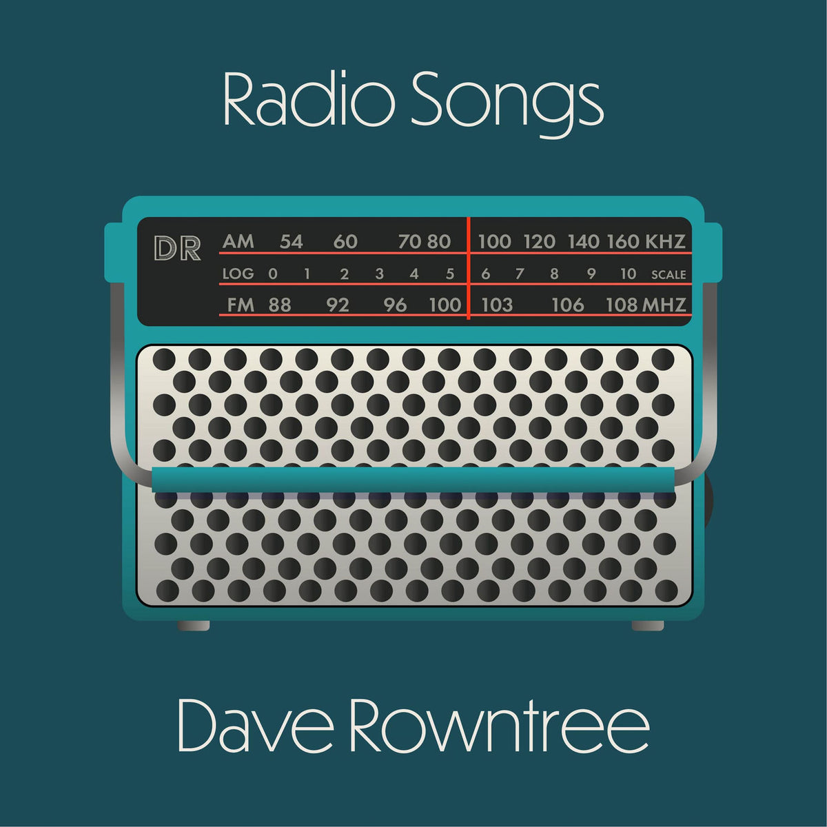 Dave Rowntree – Radio Songs vinyl record cover