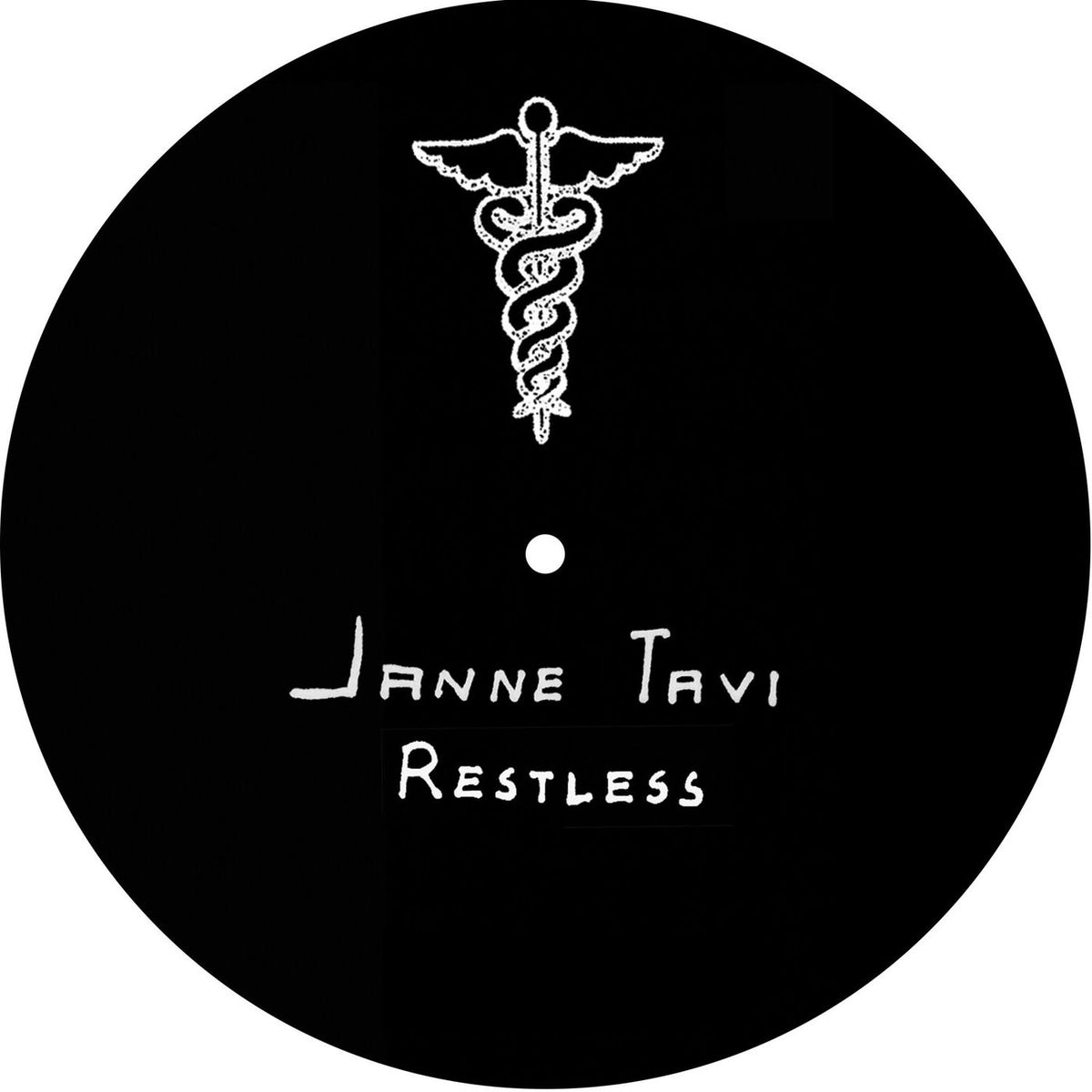 Janne Tavi – Restless vinyl cover
