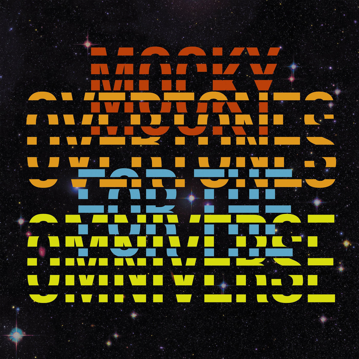 Mocky – Overtones for the Omniverse vinyl cover