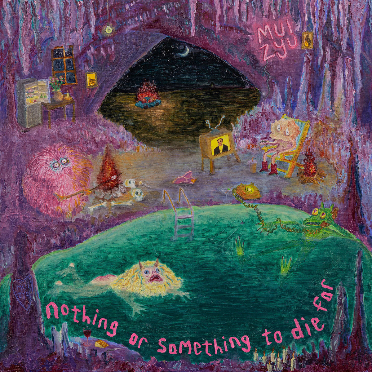 mui zyu – Nothing Or Something to Die For vinyl record cover