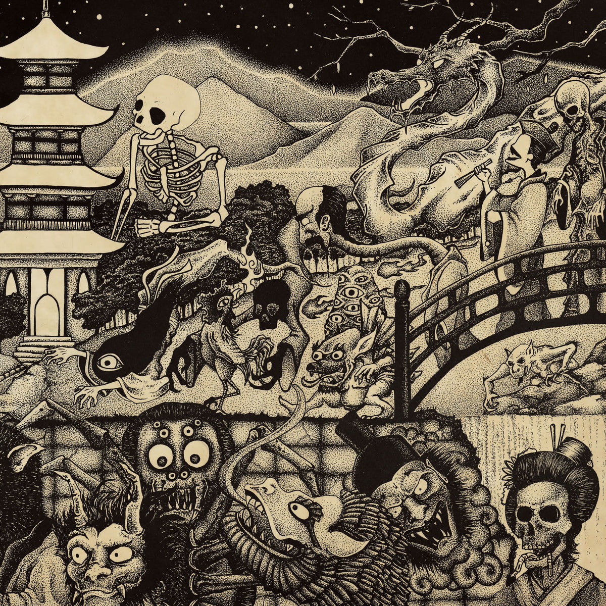 Earthless – Night Parade of One Hundred Demons vinyl record cover