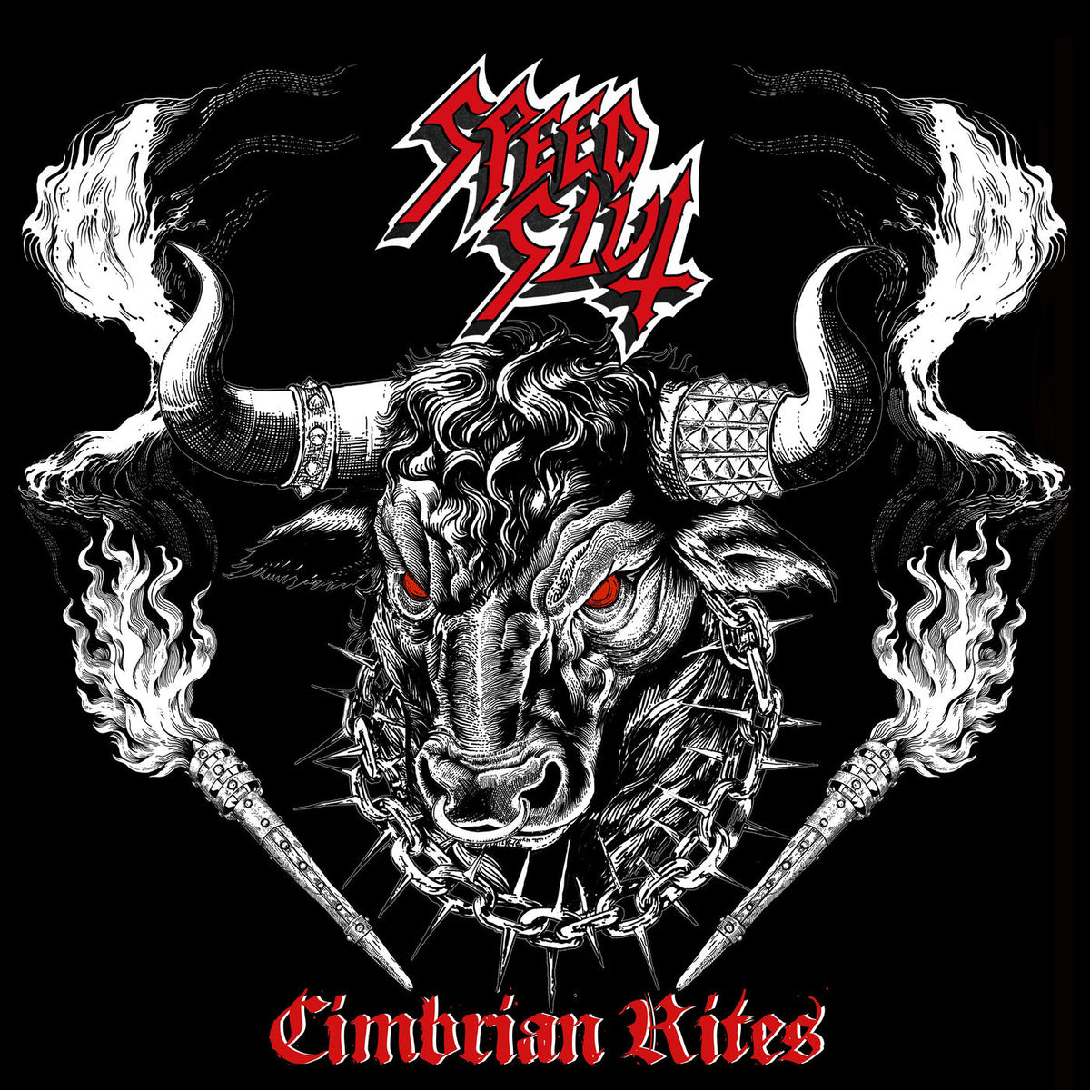 Speedslut – Cimbrian Rites vinyl record cover