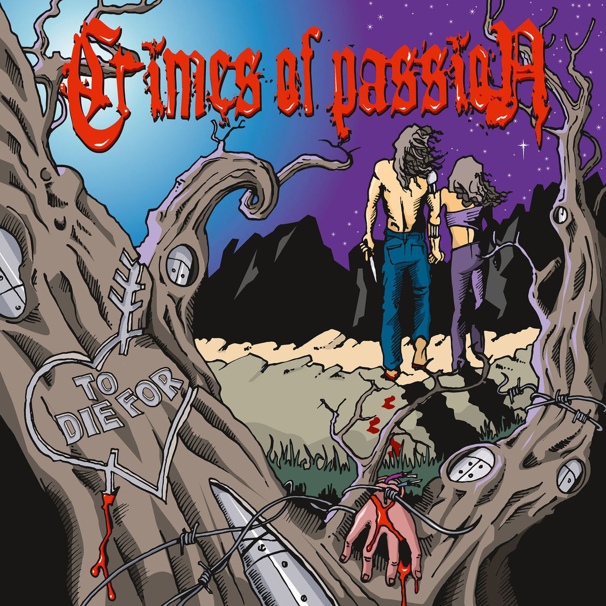 Crimes Of Passion – To Die For vinyl record cover
