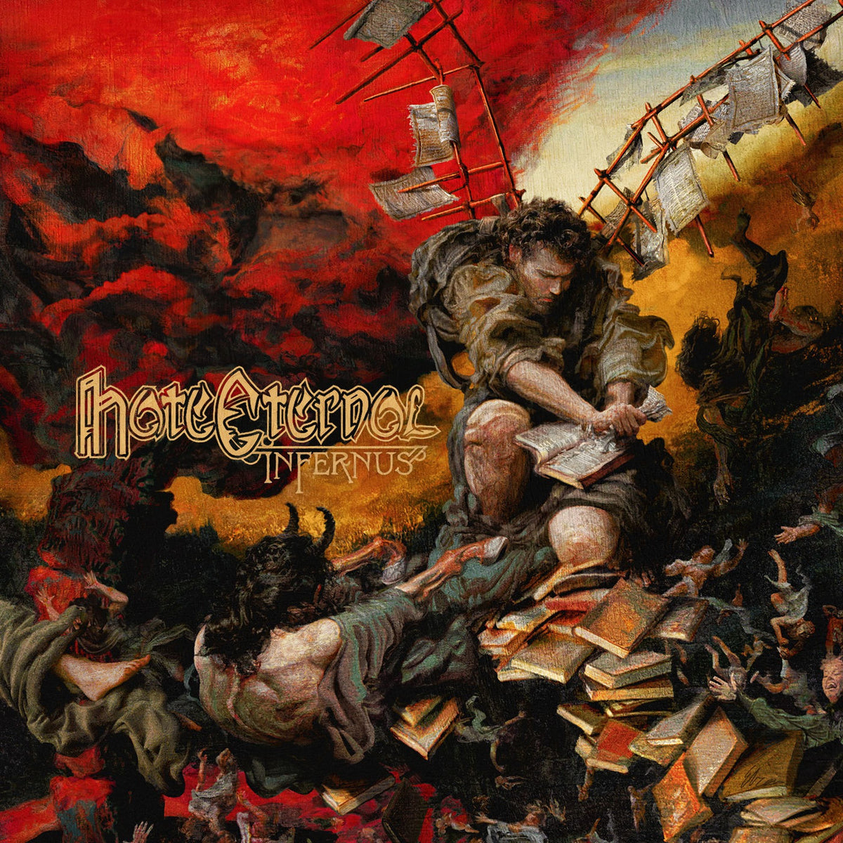 Hate Eternal – Infernus vinyl record cover