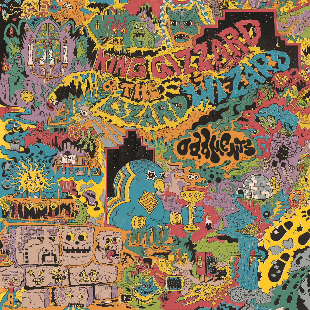 King Gizzard & the Lizard Wizard – Oddments vinyl record cover