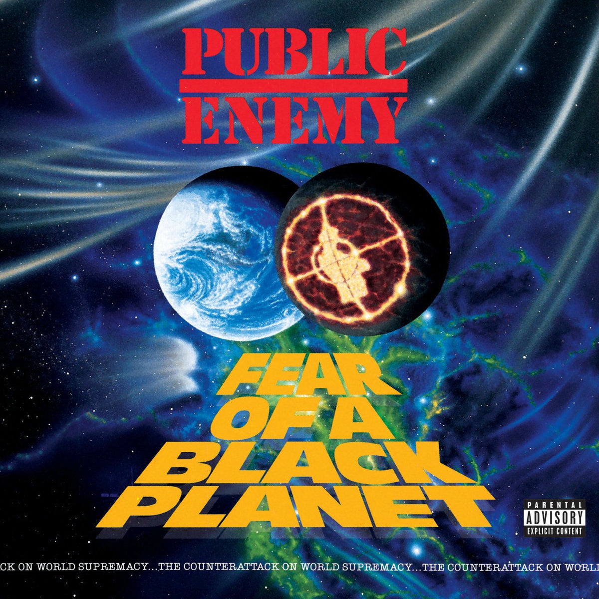 Public Enemy – Fear Of A Black Planet vinyl record cover