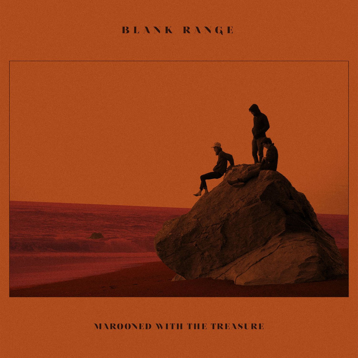Blank Range – Marooned With The Treasure vinyl record cover