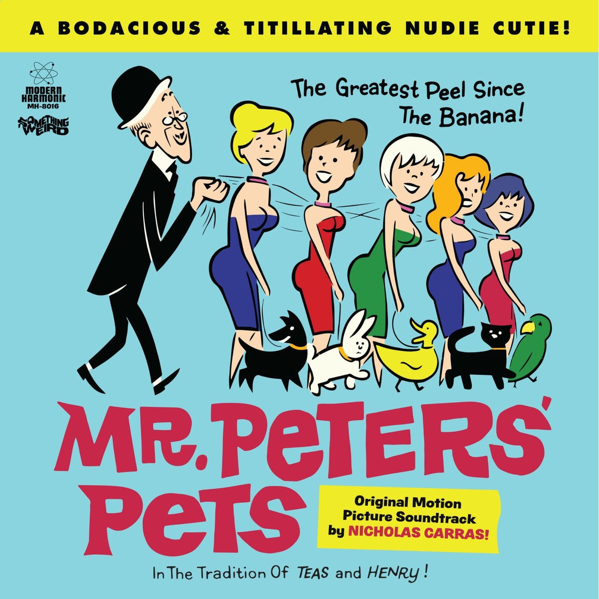 Nicholas Carras – Mr. Peters' Pets: Original Motion Picture Soundtrack vinyl cover