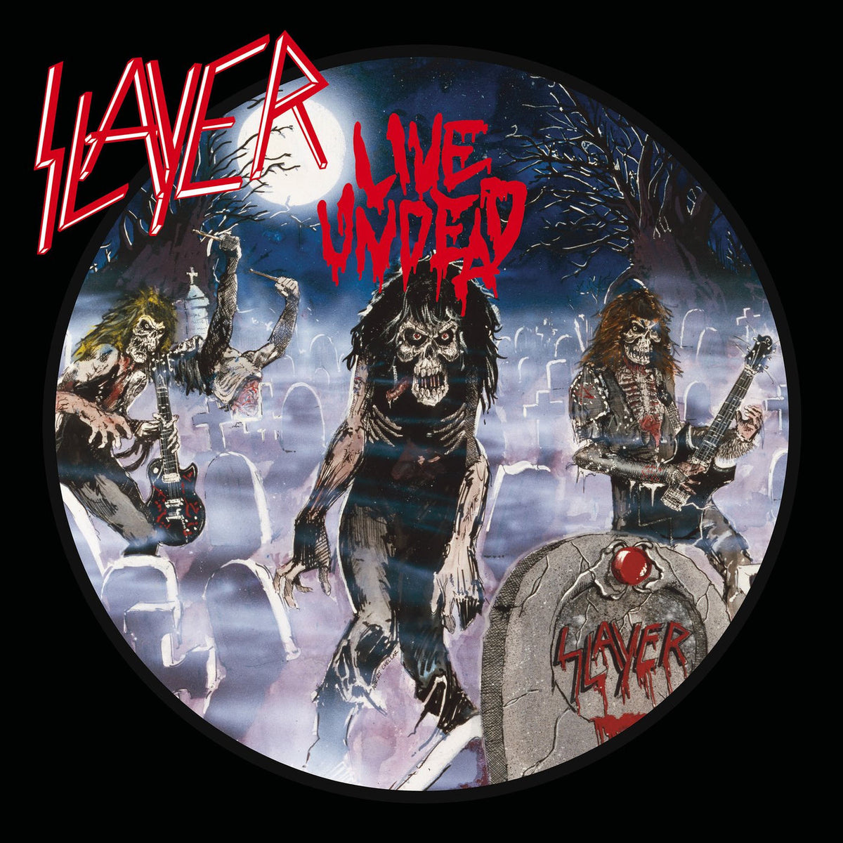 Slayer – Live Undead vinyl record cover