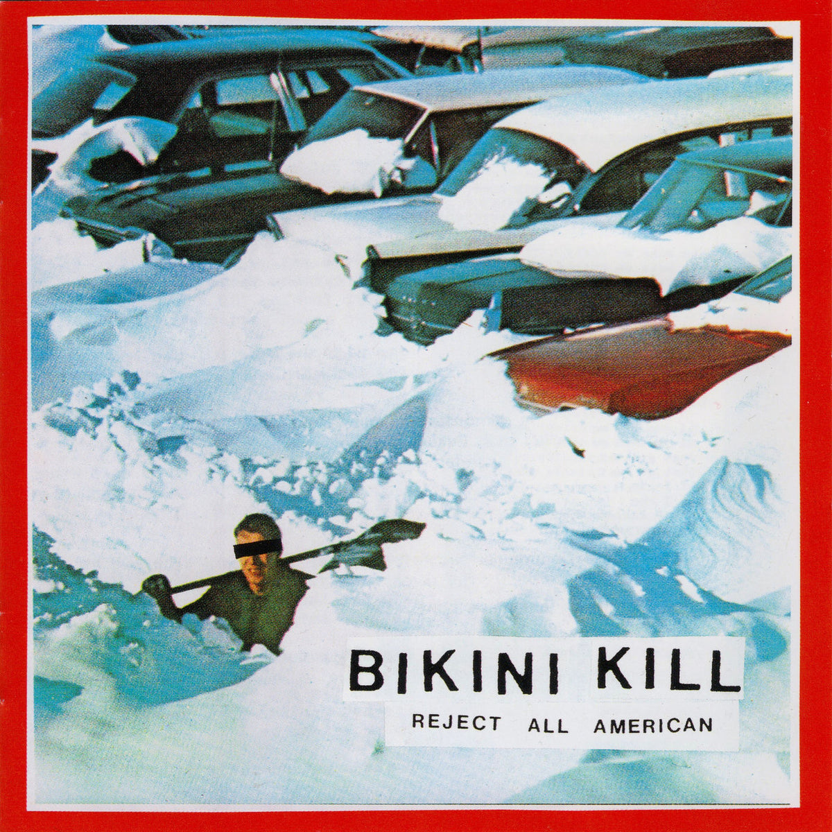 Bikini Kill – Reject All American vinyl record cover