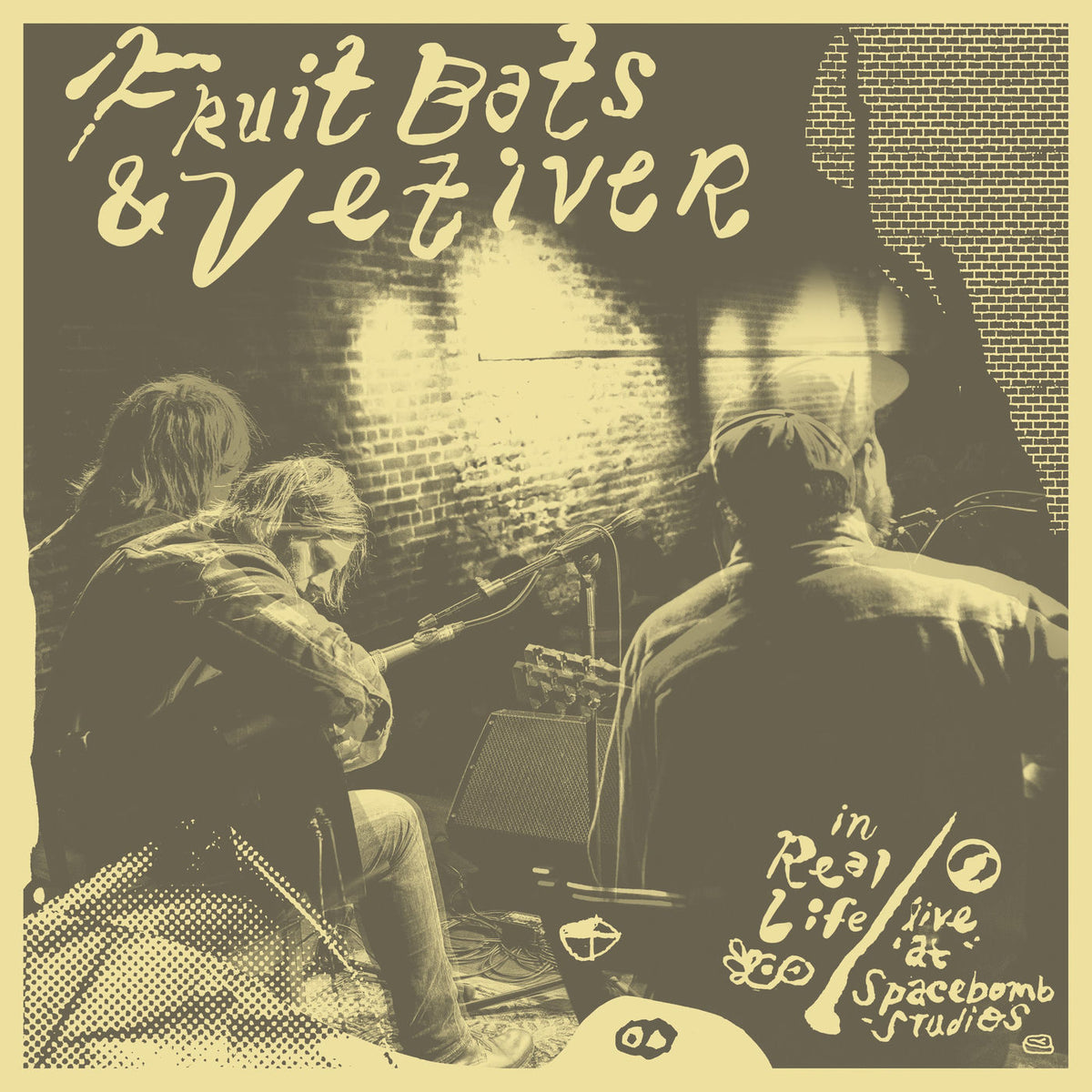 Fruit Bats – In Real Life (Live at Spacebomb Studios) vinyl cover