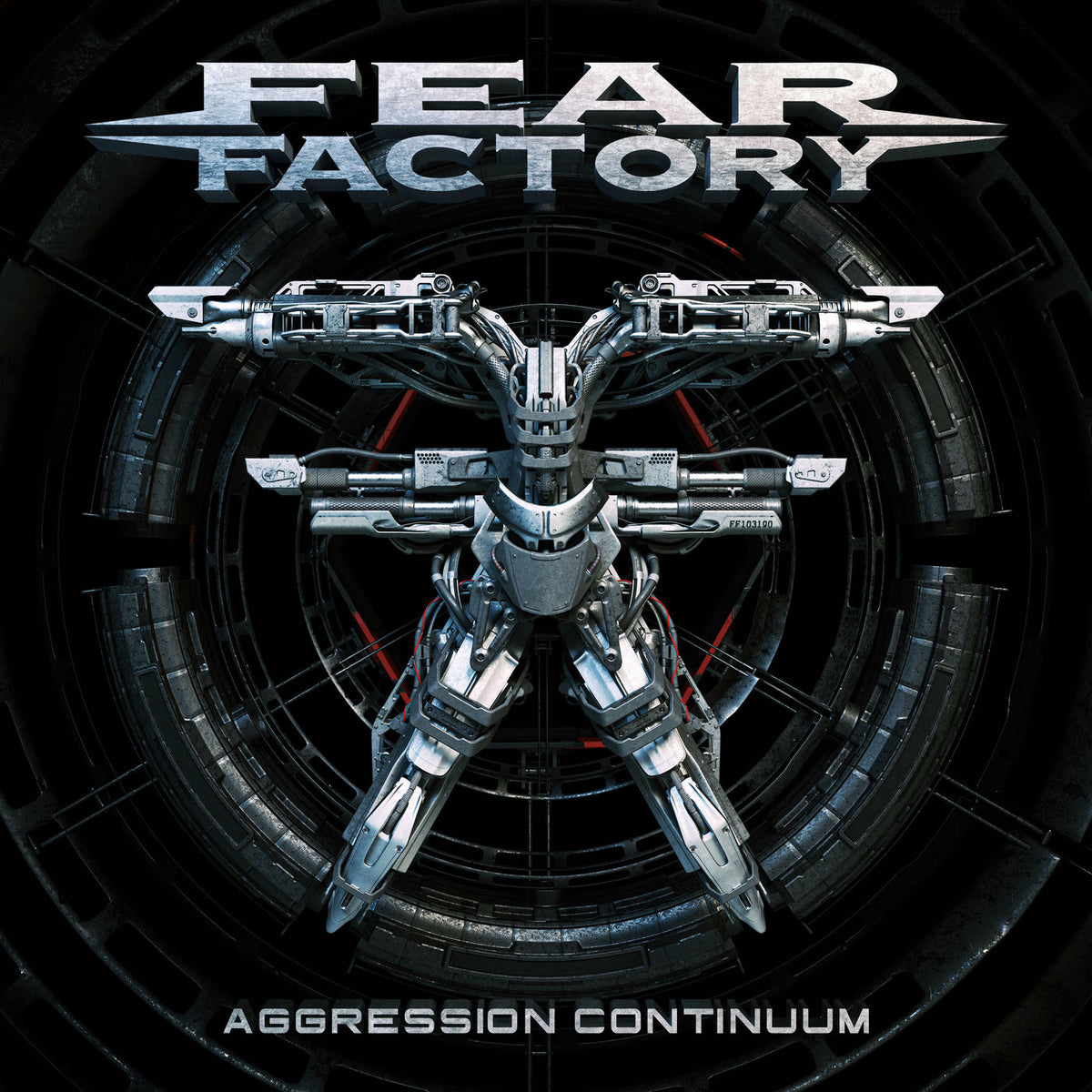 Fear Factory – Aggression Continuum vinyl record cover