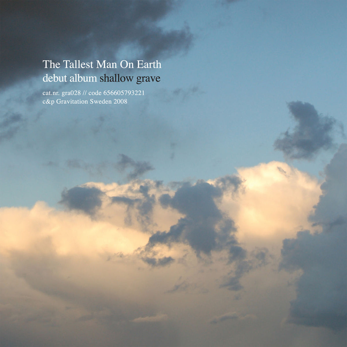 The Tallest Man on Earth – Shallow Grave vinyl cover
