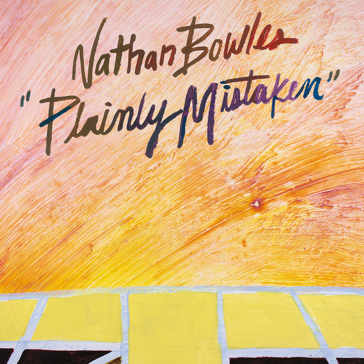 Nathan Bowles – Plainly Mistaken vinyl record cover