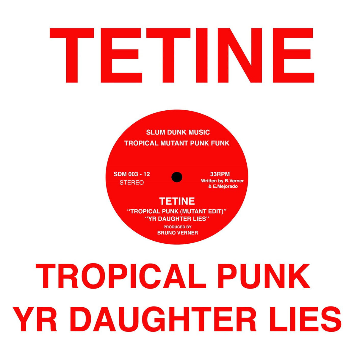 Tetine – Tropical Punk vinyl record cover