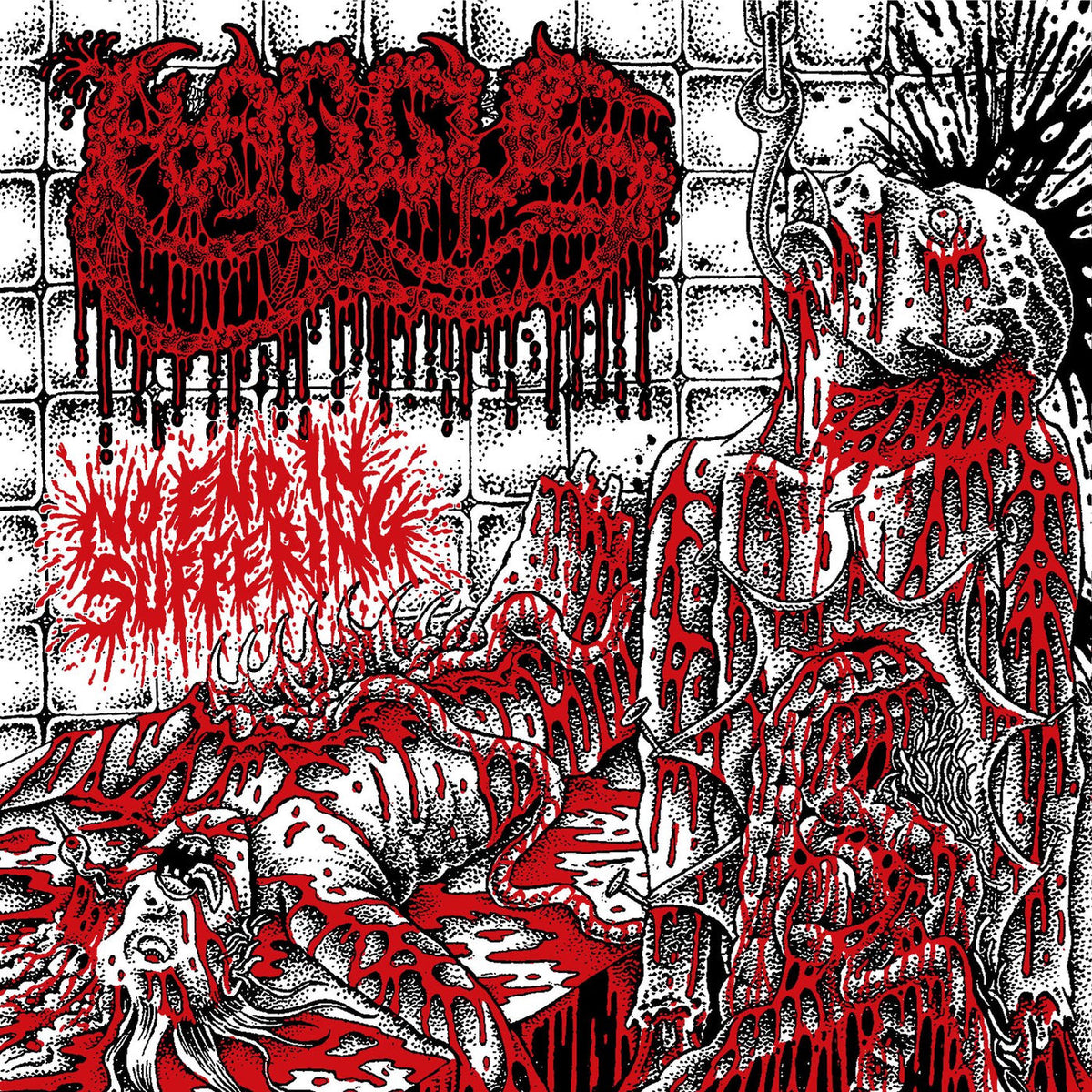Haggus – No End in Suffering vinyl cover
