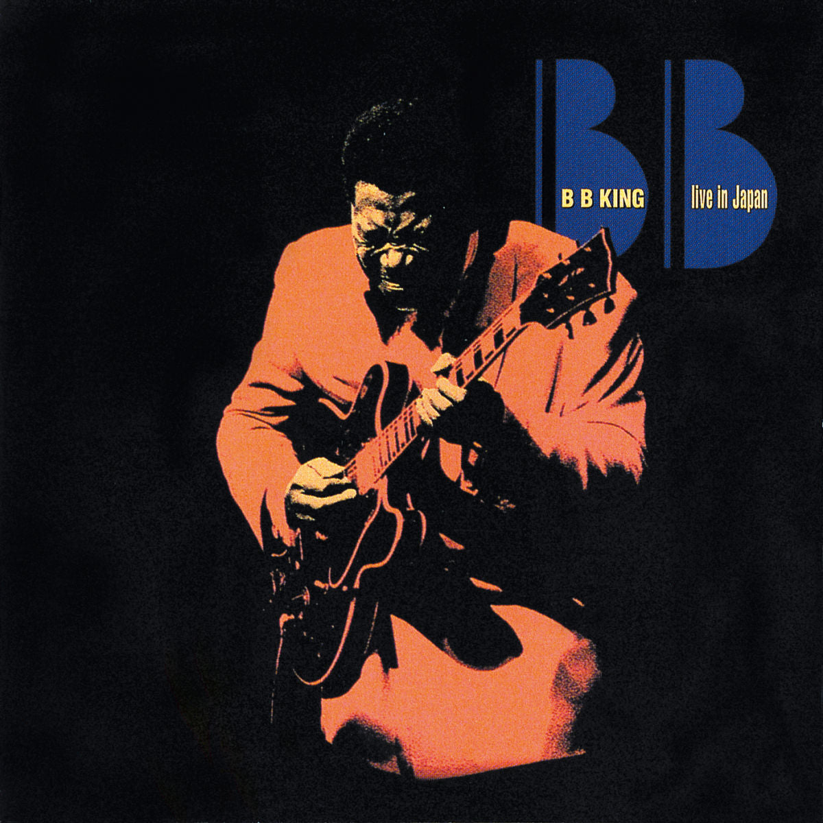 B.B. King – Live In Japan vinyl record cover