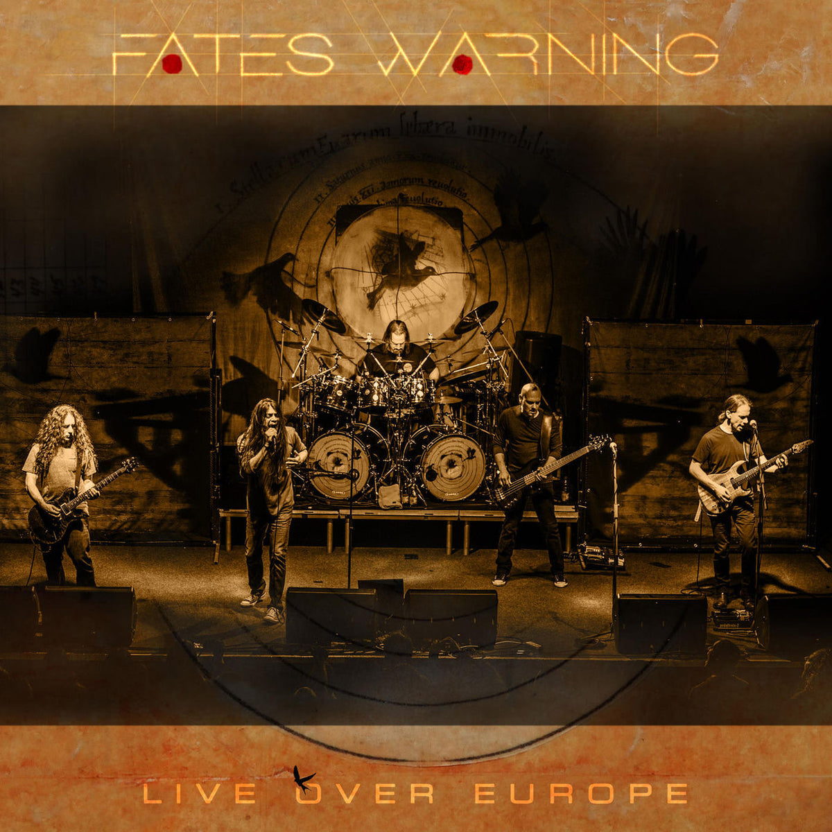 Fates Warning – Live Over Europe vinyl record cover