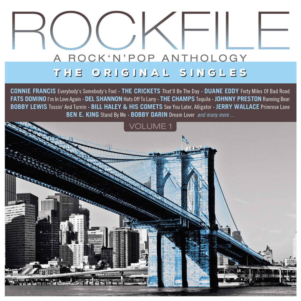 Various Artists – Rockfile, Vol. 1 vinyl cover