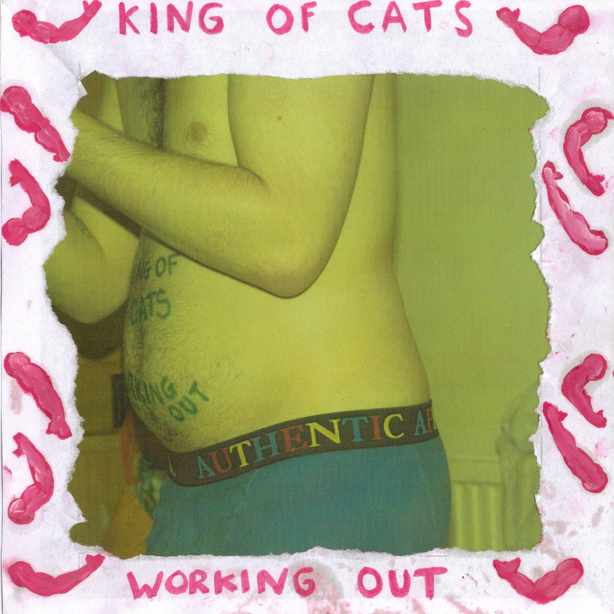 King Of Cats – Working Out vinyl record cover