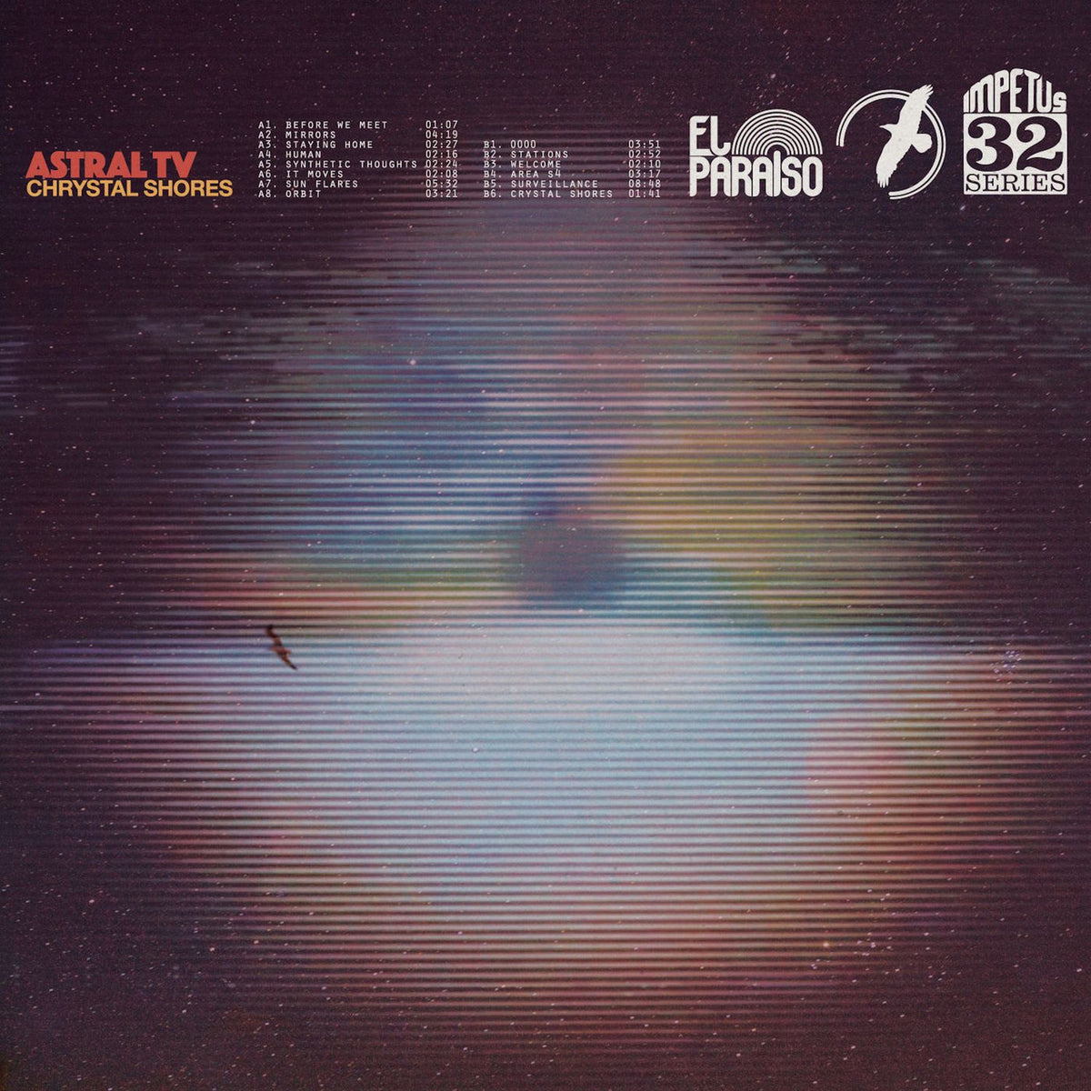 Astral Tv – Chrystal Shores-Coloured- vinyl record cover