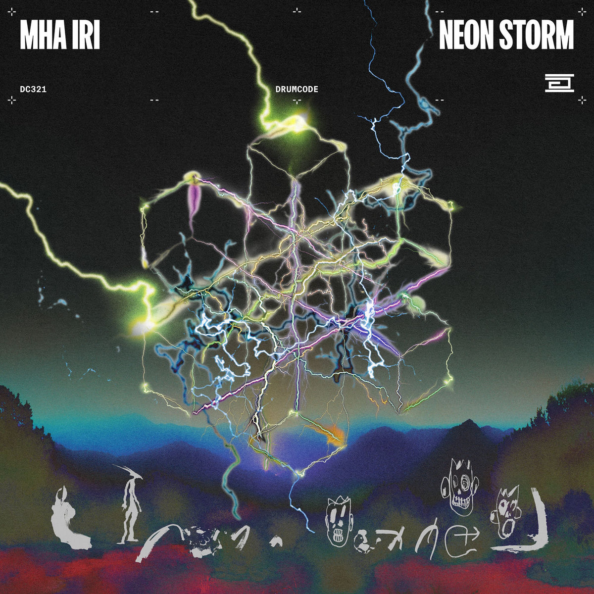 MHA IRI – Neon Storm vinyl cover