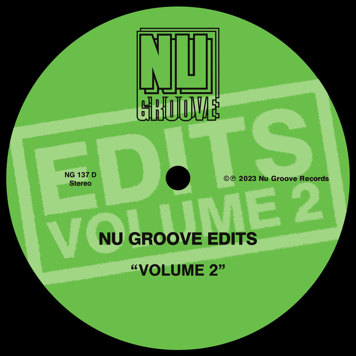 Various Artists – Nu Groove Edits, Vol. 2 vinyl cover