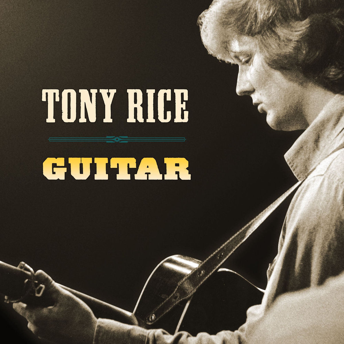 Tony Rice – Guitar vinyl record cover