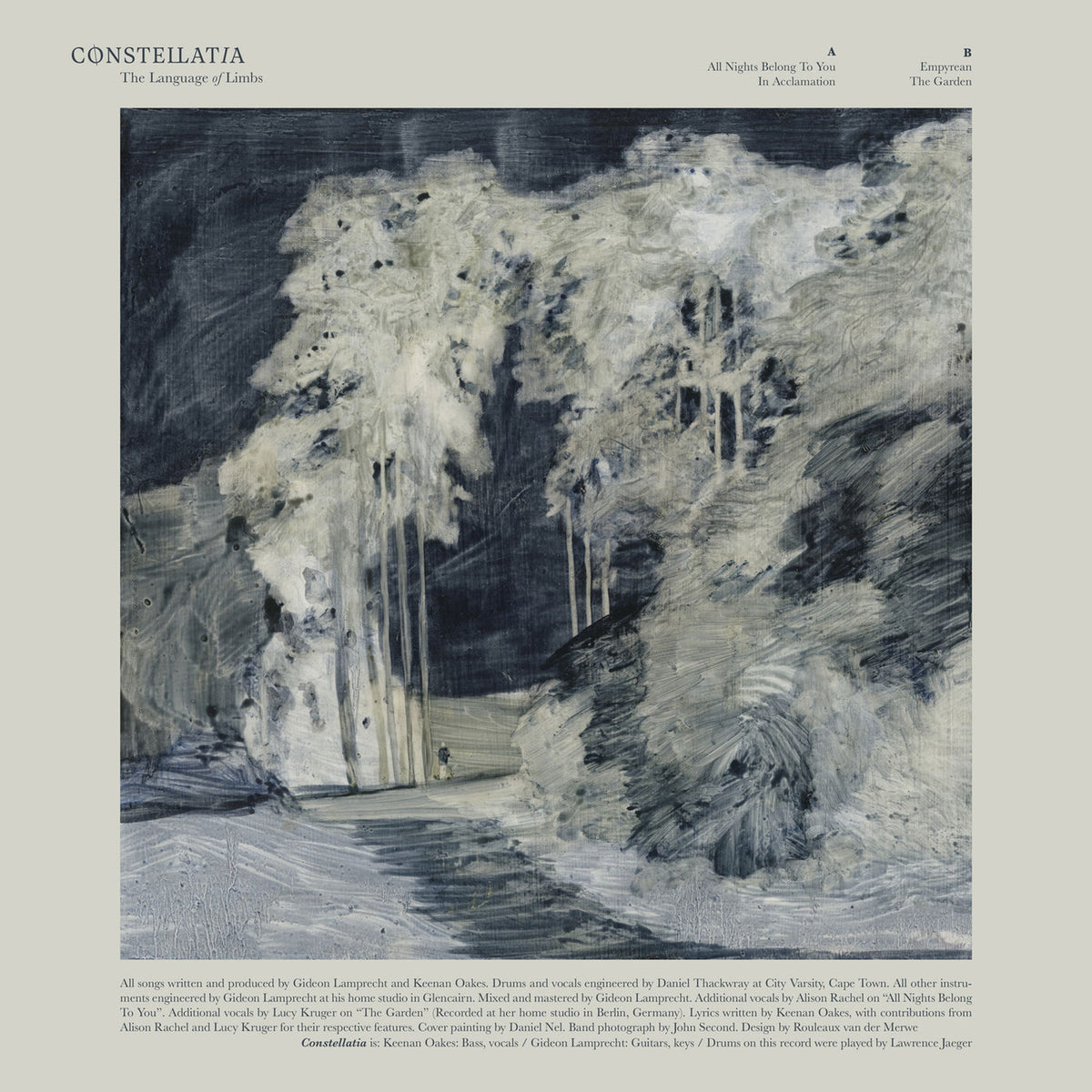 Constellatia – The Language of Limbs (Coloured Vinyl) vinyl record cover