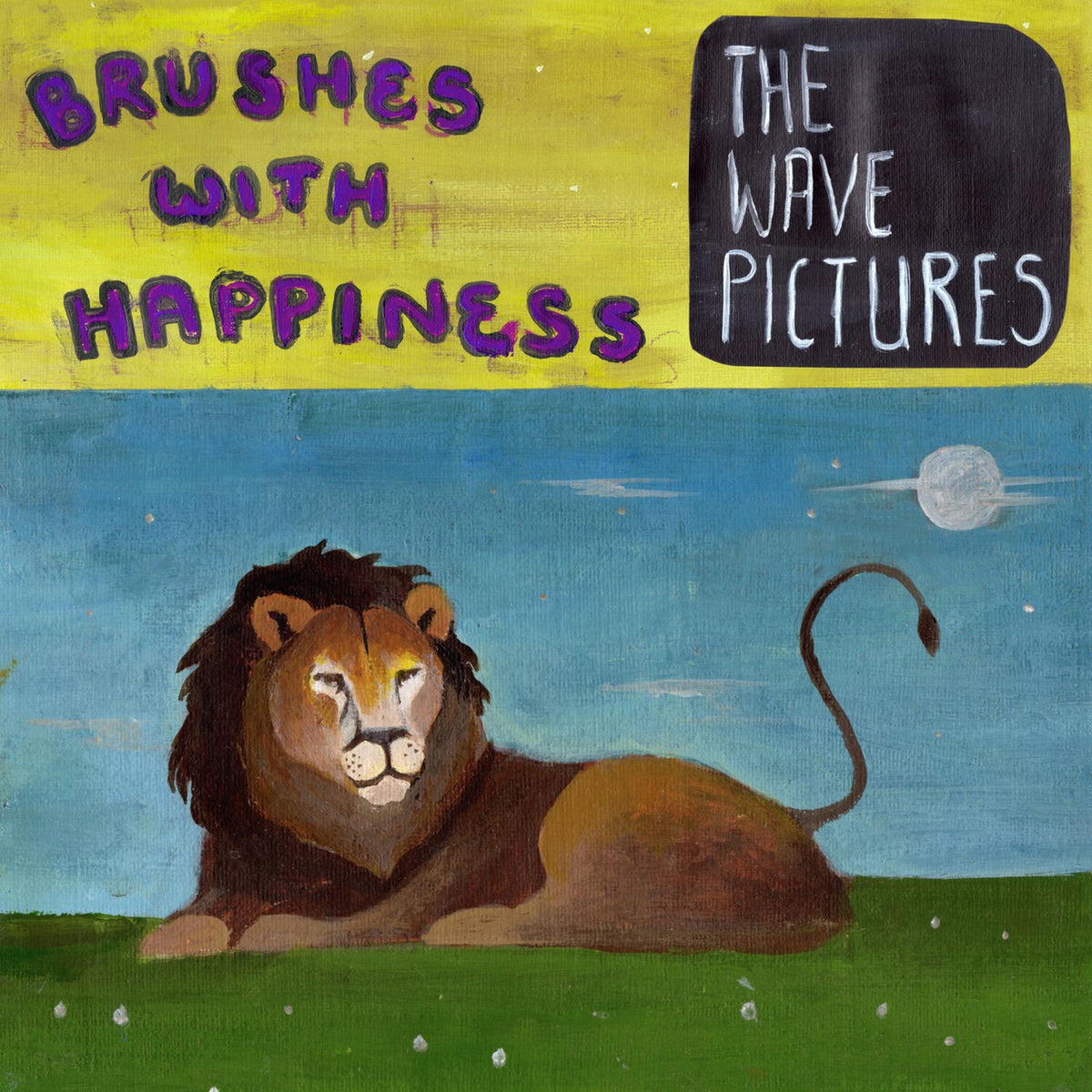 The Wave Pictures – Brushes with Happiness vinyl cover