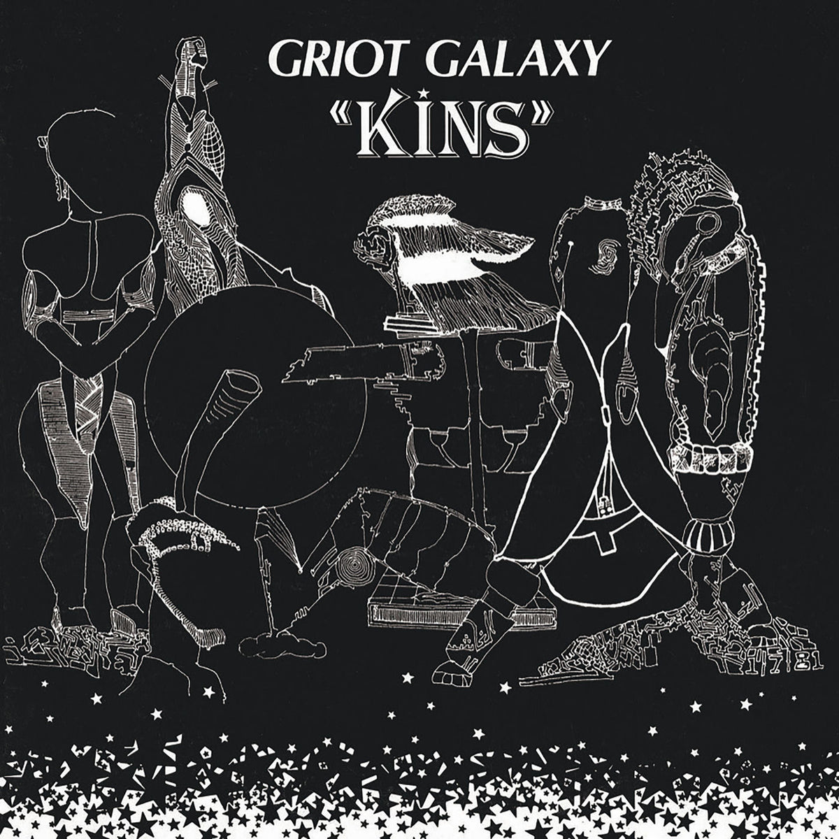 Griot Galaxy – KINS vinyl record cover