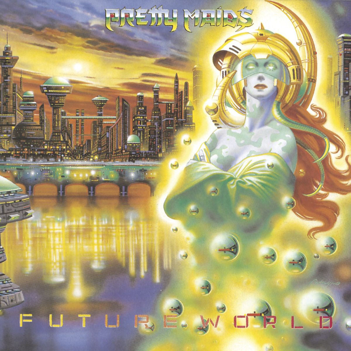 Pretty Maids – Future World vinyl record cover