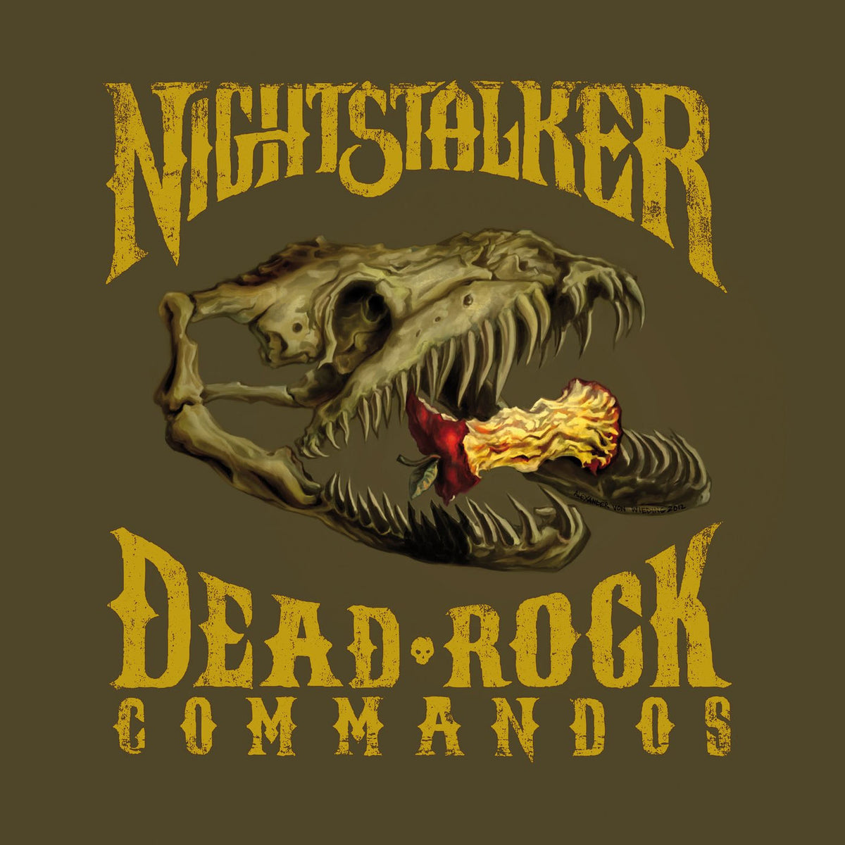 Nightstalker – Dead Rock Commandos (Coloured Vinyl) vinyl record cover