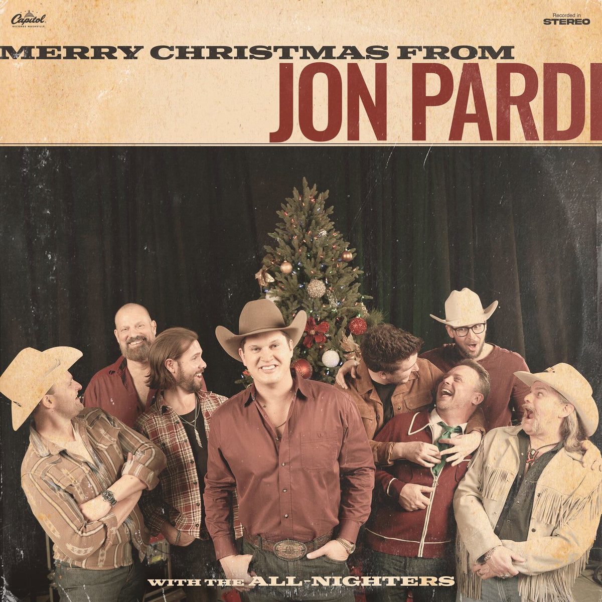 Jon Pardi – MERRY CHRISTMAS FROM JO(LP by JON PARDI vinyl record cover
