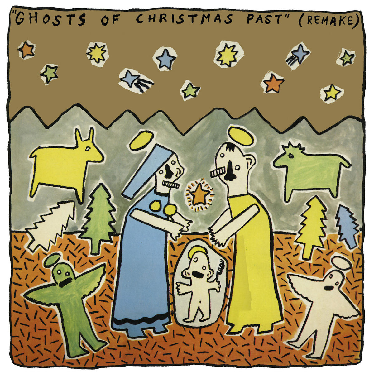 Various Artists – Ghosts Of Christmas Past vinyl record cover