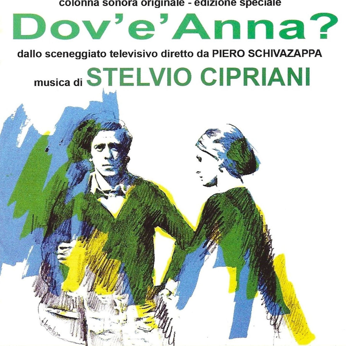 Stelvio Cipriani – Dov'è Anna? vinyl record cover