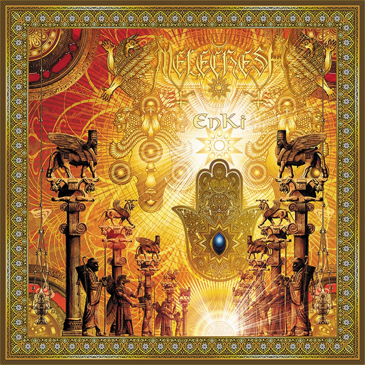 Melechesh – Enki vinyl record cover