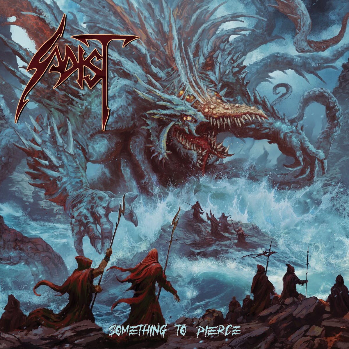 Sadist – Something to Pierce vinyl record cover