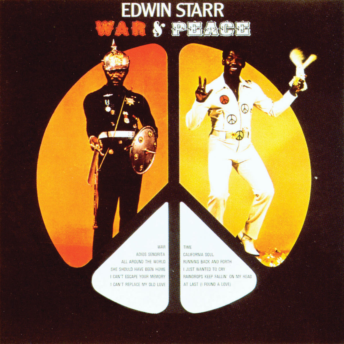 Edwin Starr – War and Peace vinyl record cover
