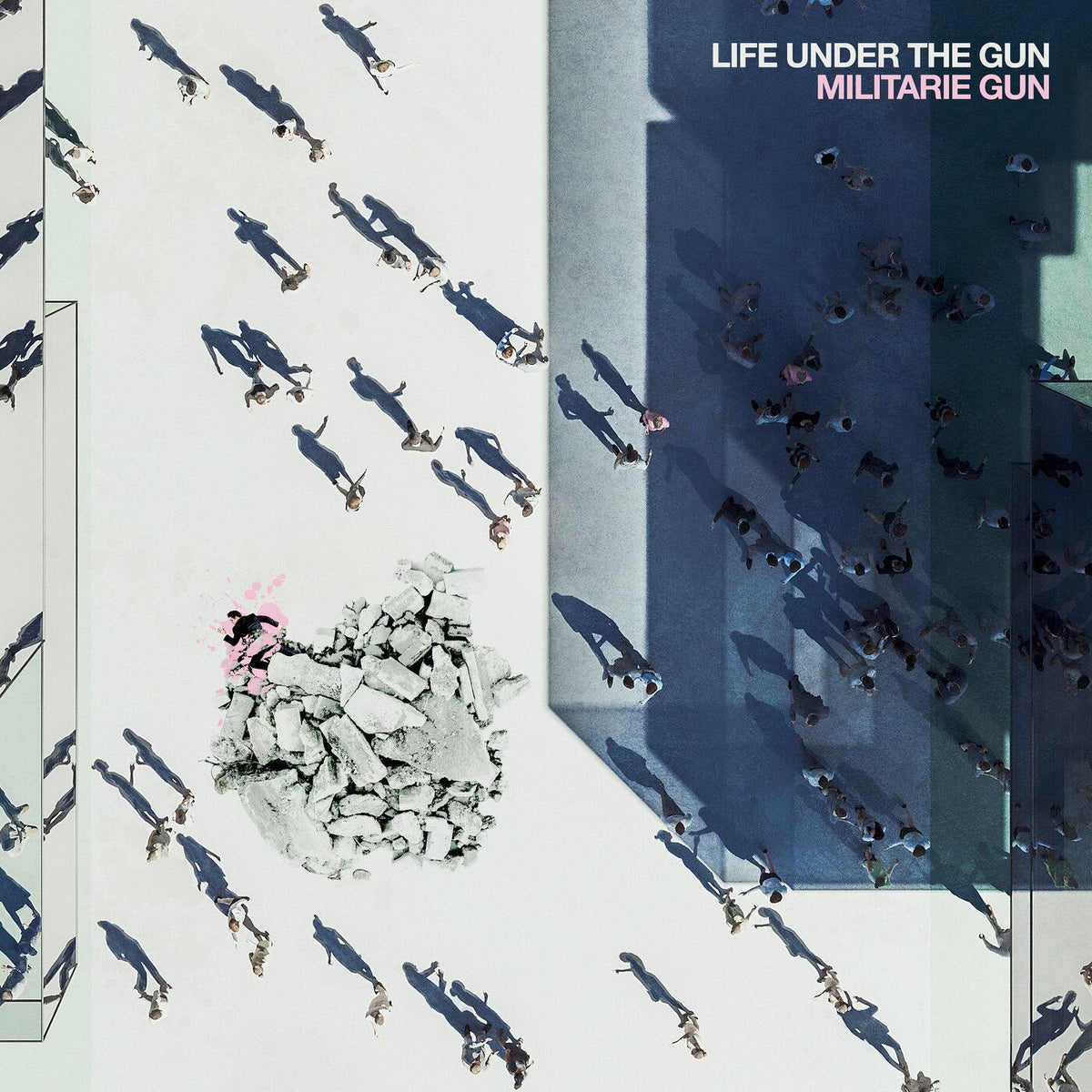 Militarie Gun – Life Under the Gun (Coloured Vinyl) vinyl record cover